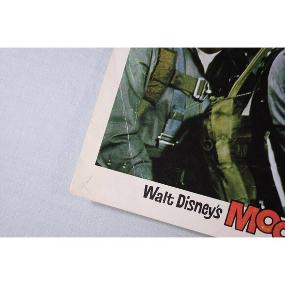 1962 Walt Disneys Moon Pilot Lobby card 11x14", Technicolor Monkey astronaut - Picture 4 of 7
